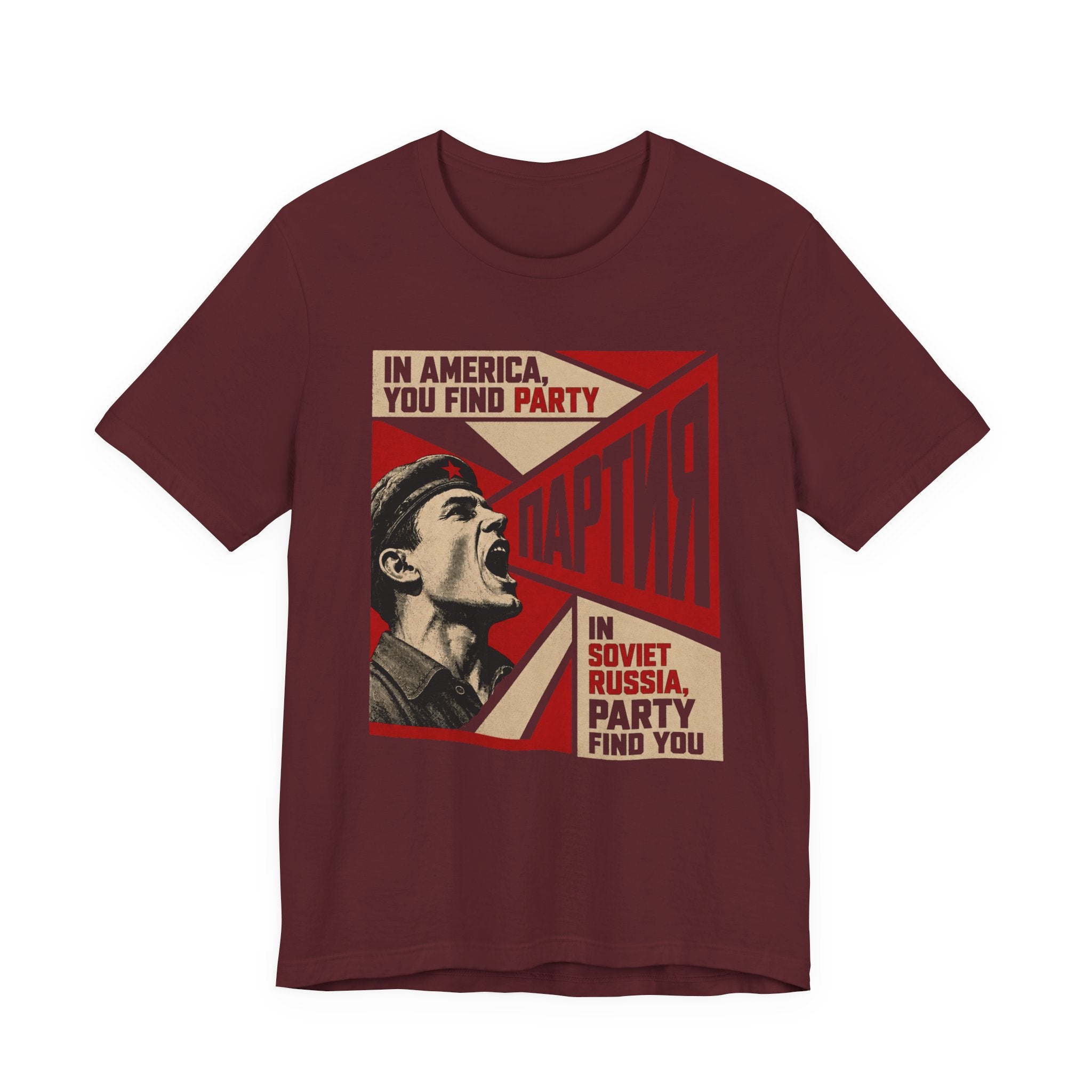 In Soviet Russia Party Find You