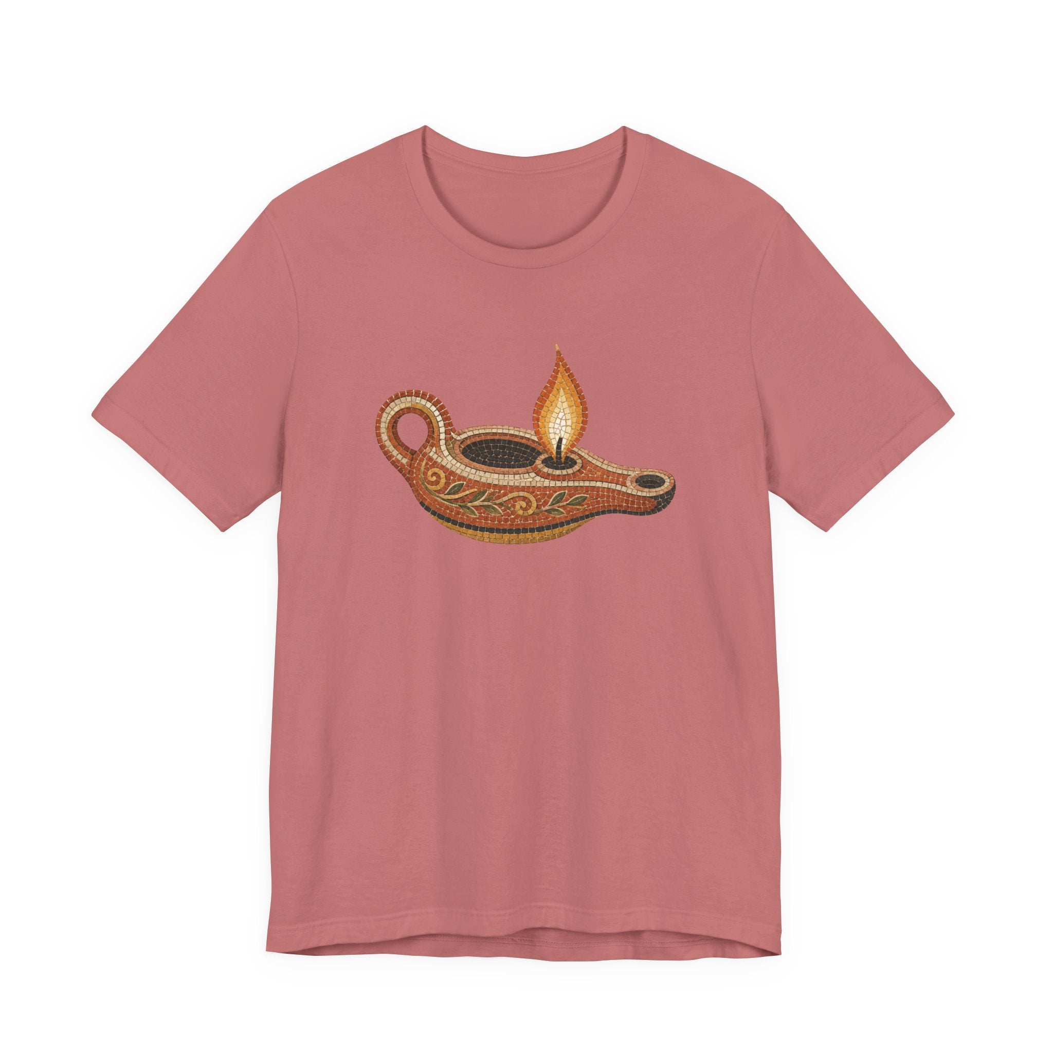 Roman Oil Lamp - Mosaic
