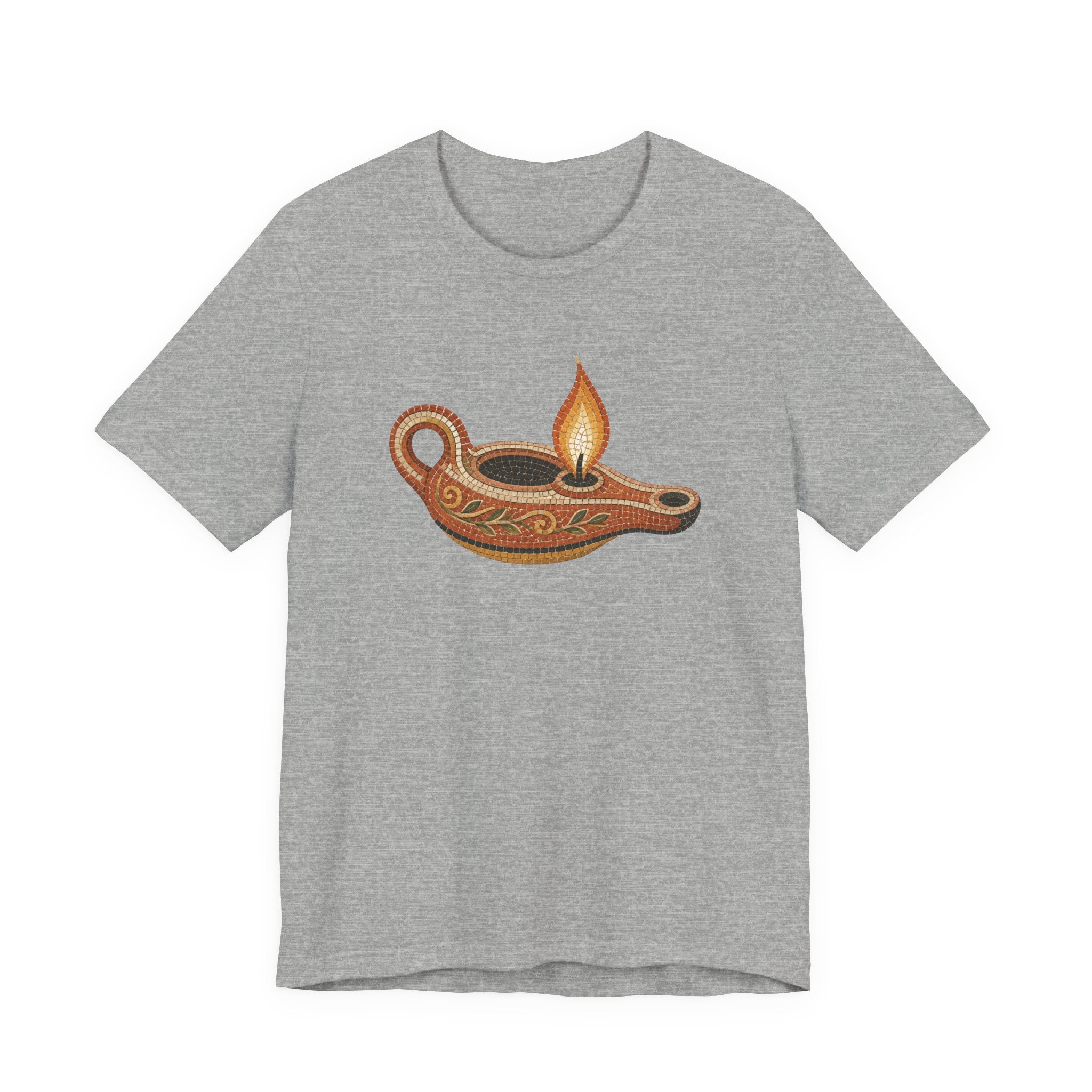 Roman Oil Lamp - Mosaic