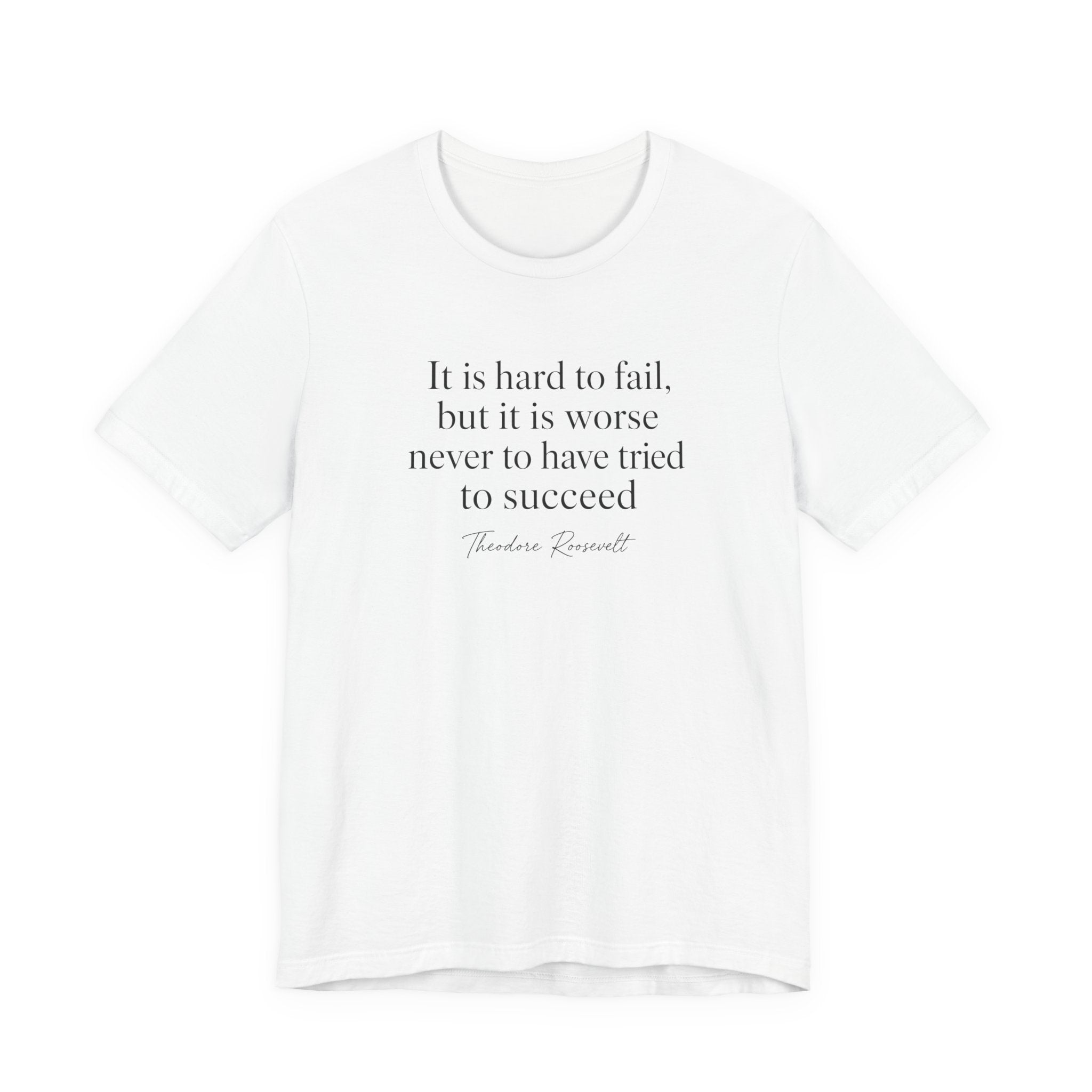 It is hard to fail