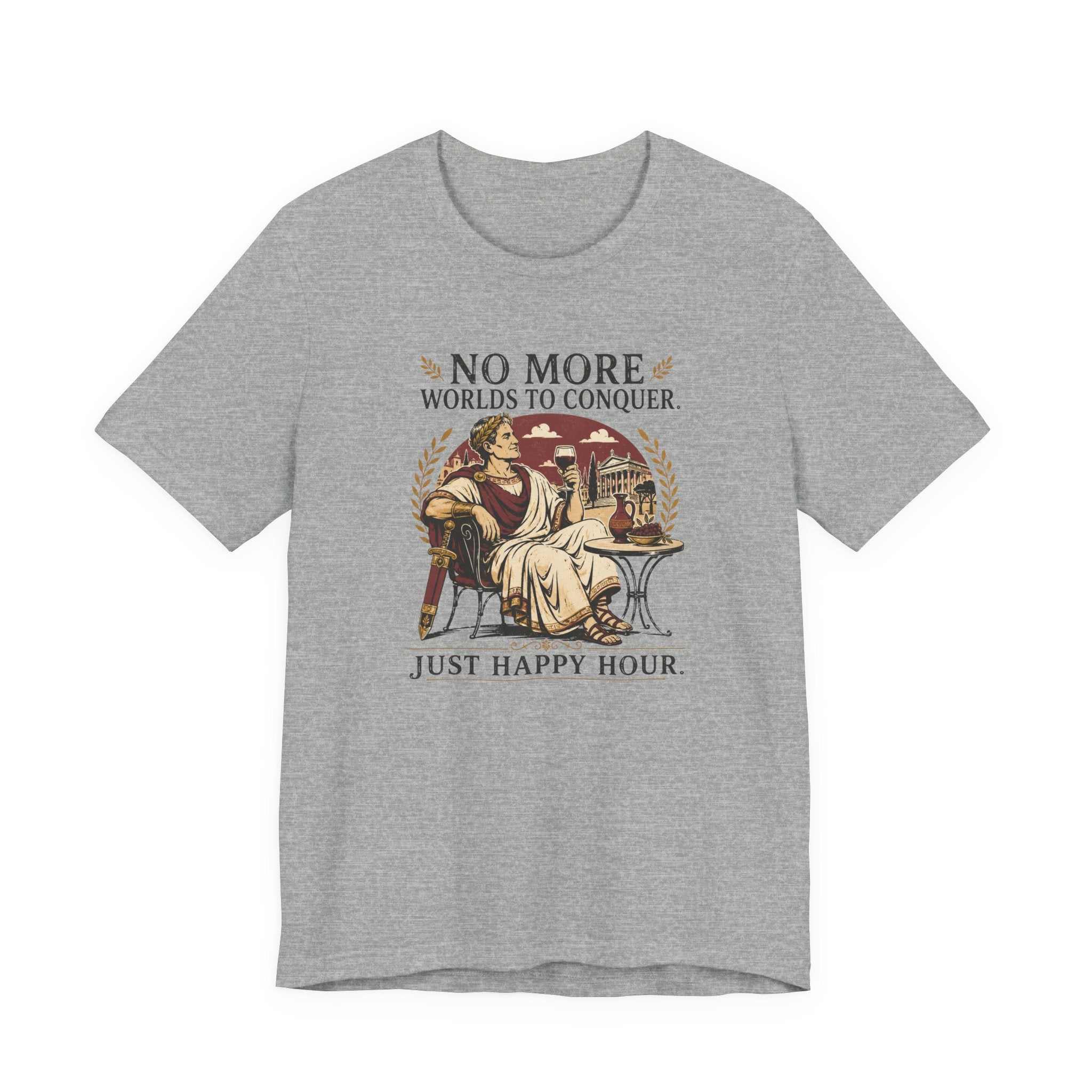 No More Worlds to Conquer, Just Happy Hour