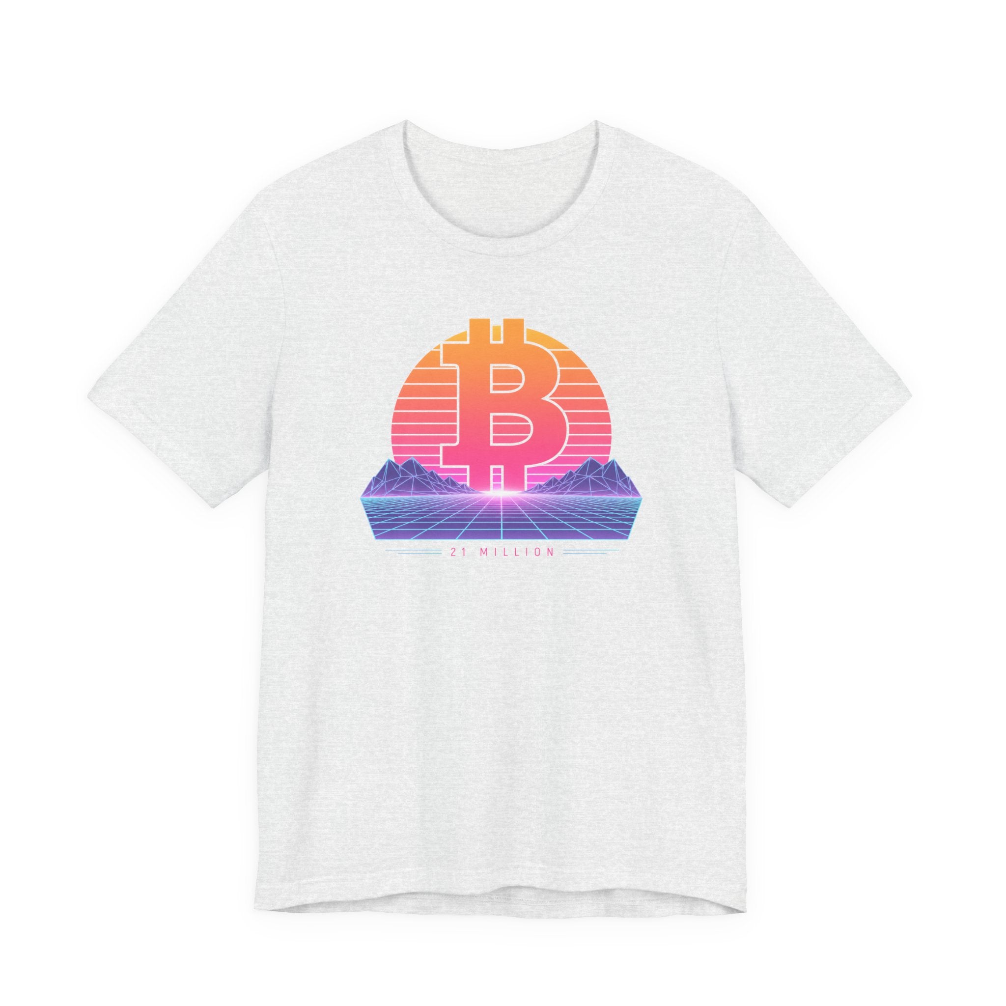 Bitcoin Retro Sunset