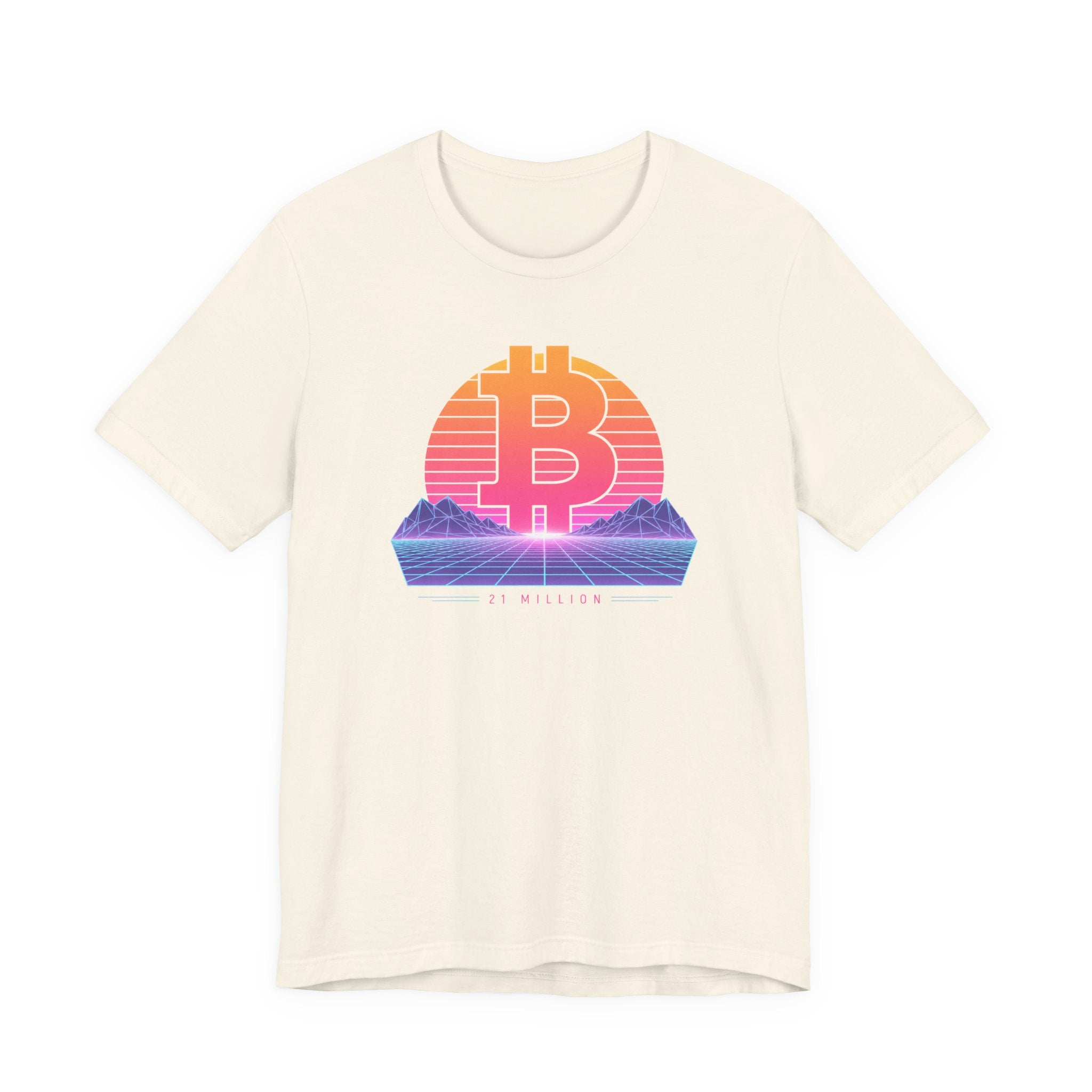 Bitcoin Retro Sunset