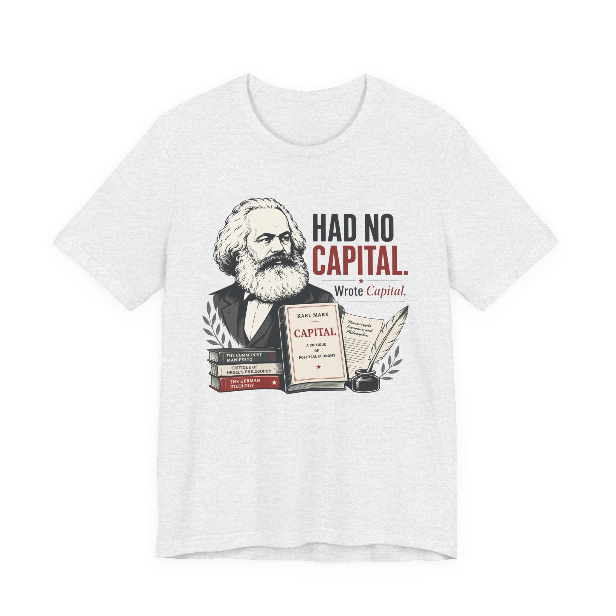 Marx 'Had No Capital, Wrote Capital'