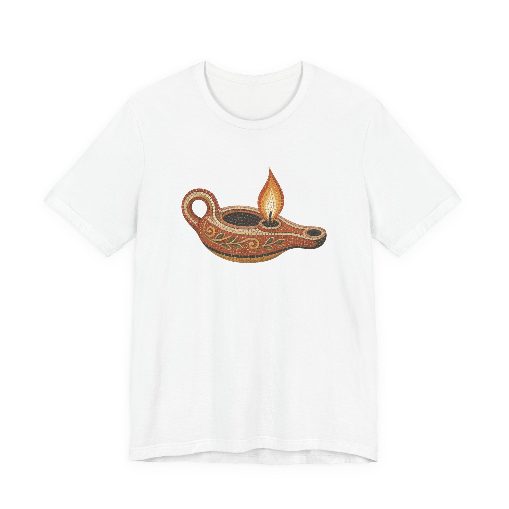 Roman Oil Lamp - Mosaic