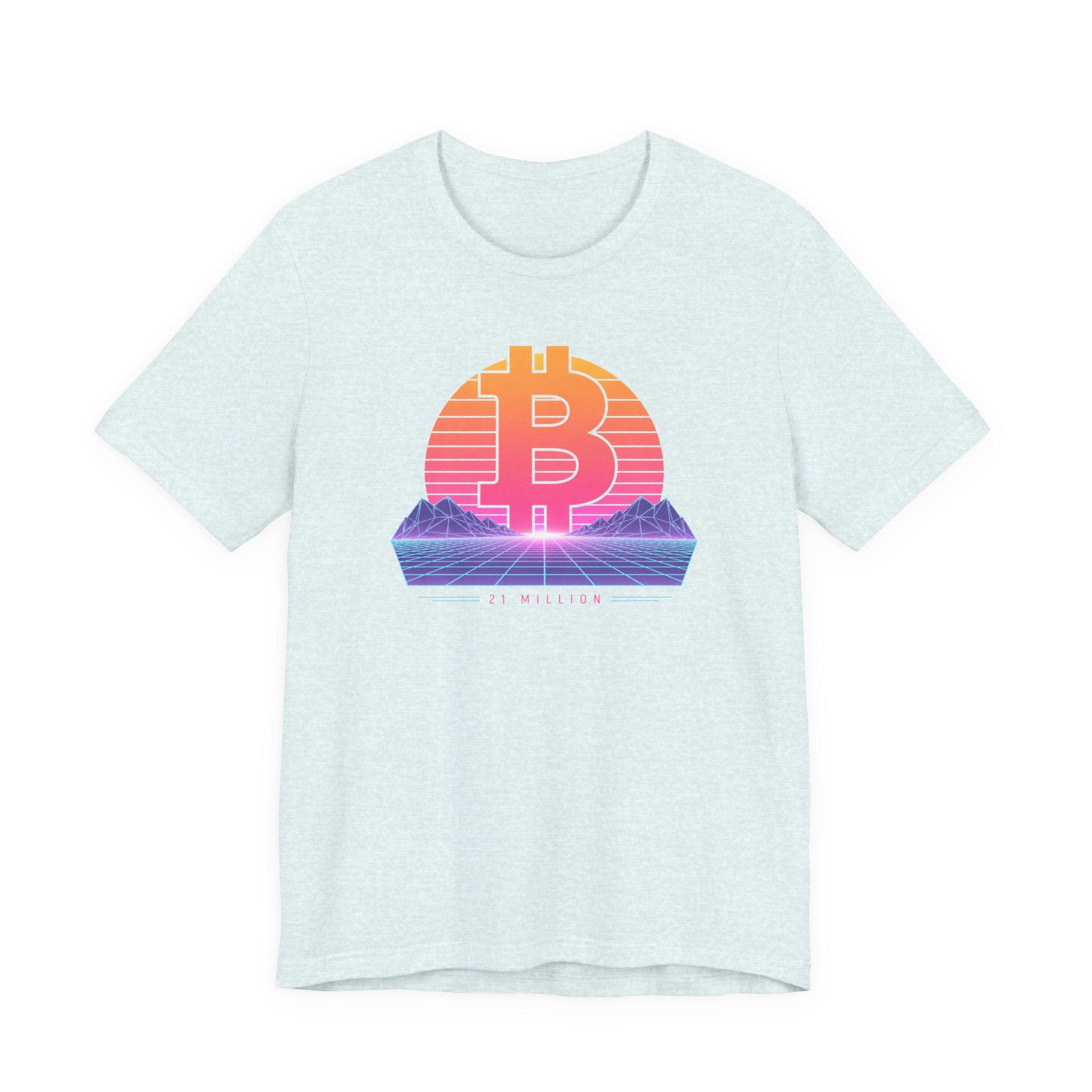 Bitcoin Retro Sunset