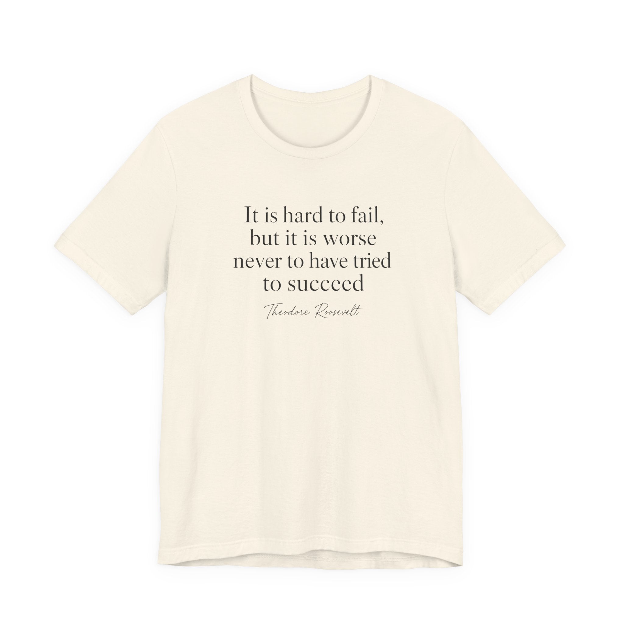 It is hard to fail