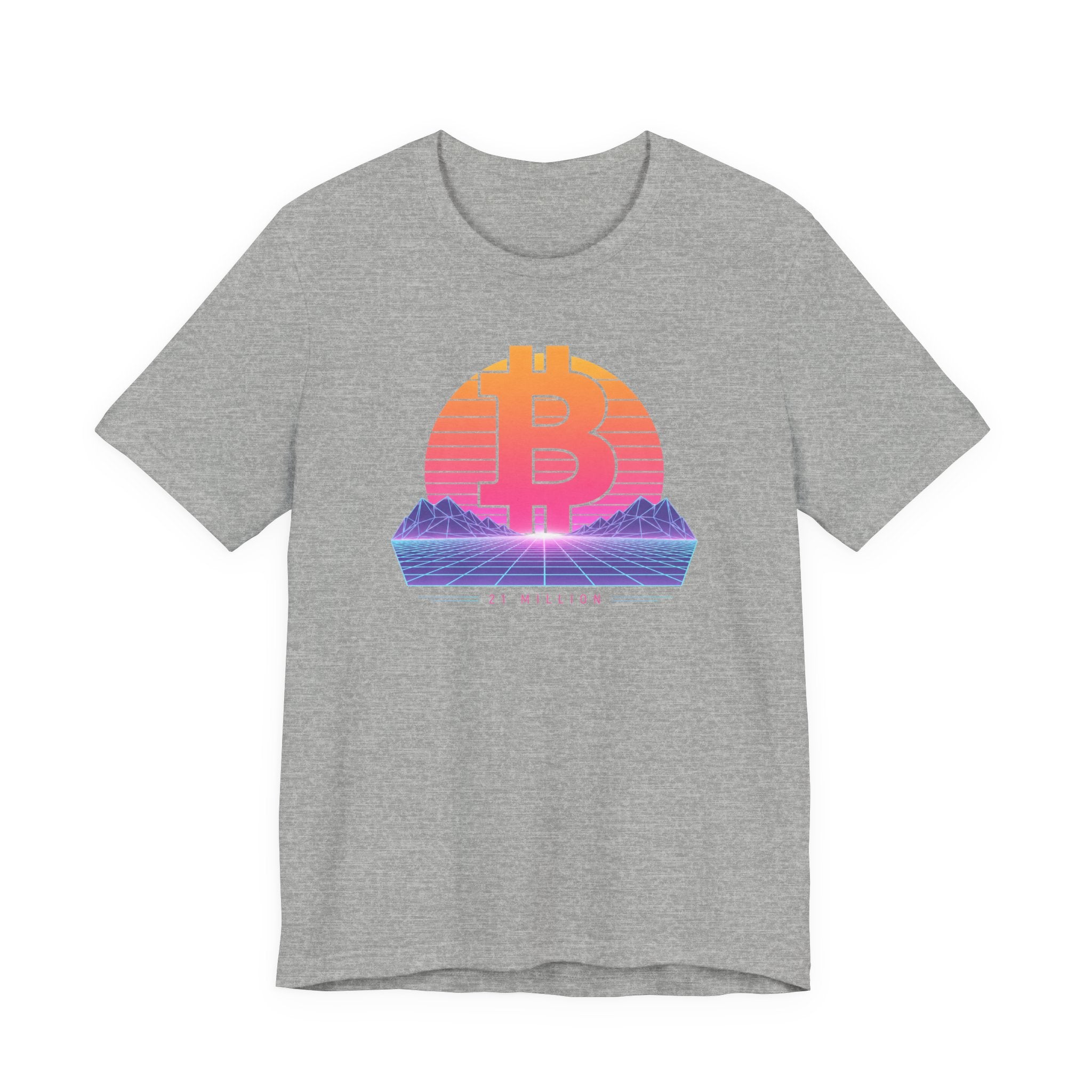 Bitcoin Retro Sunset