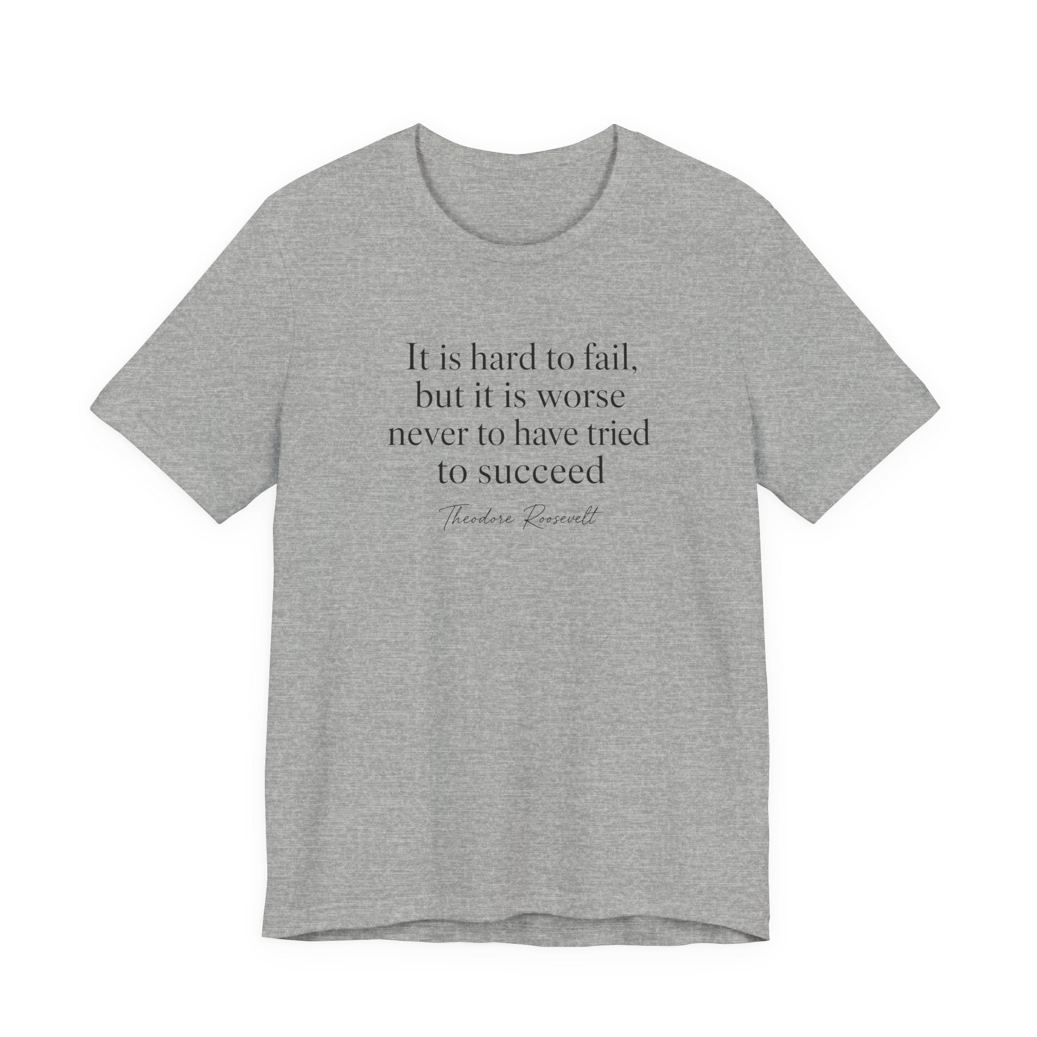 It is hard to fail