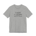 Laconic Sense of Humor