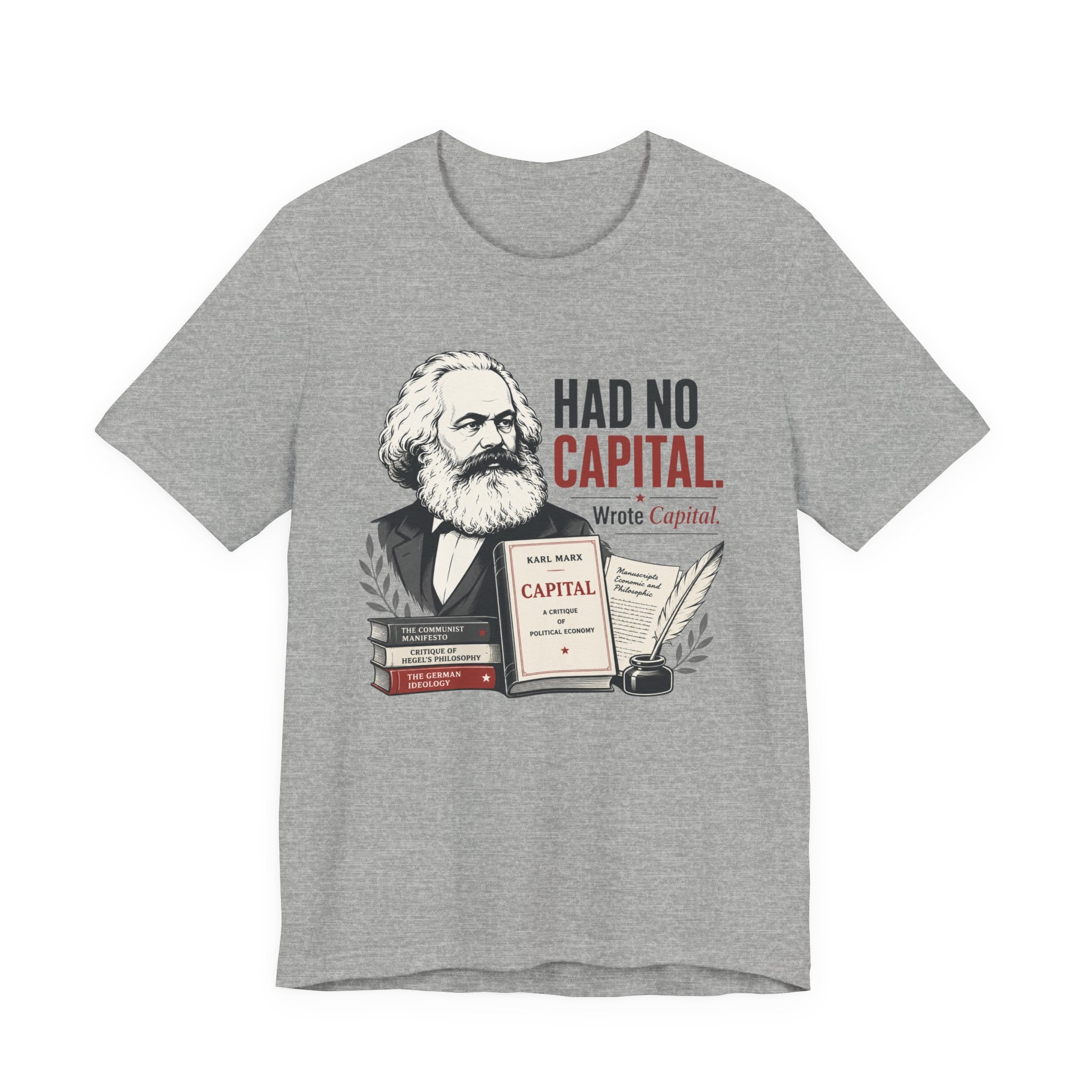 Marx 'Had No Capital, Wrote Capital'