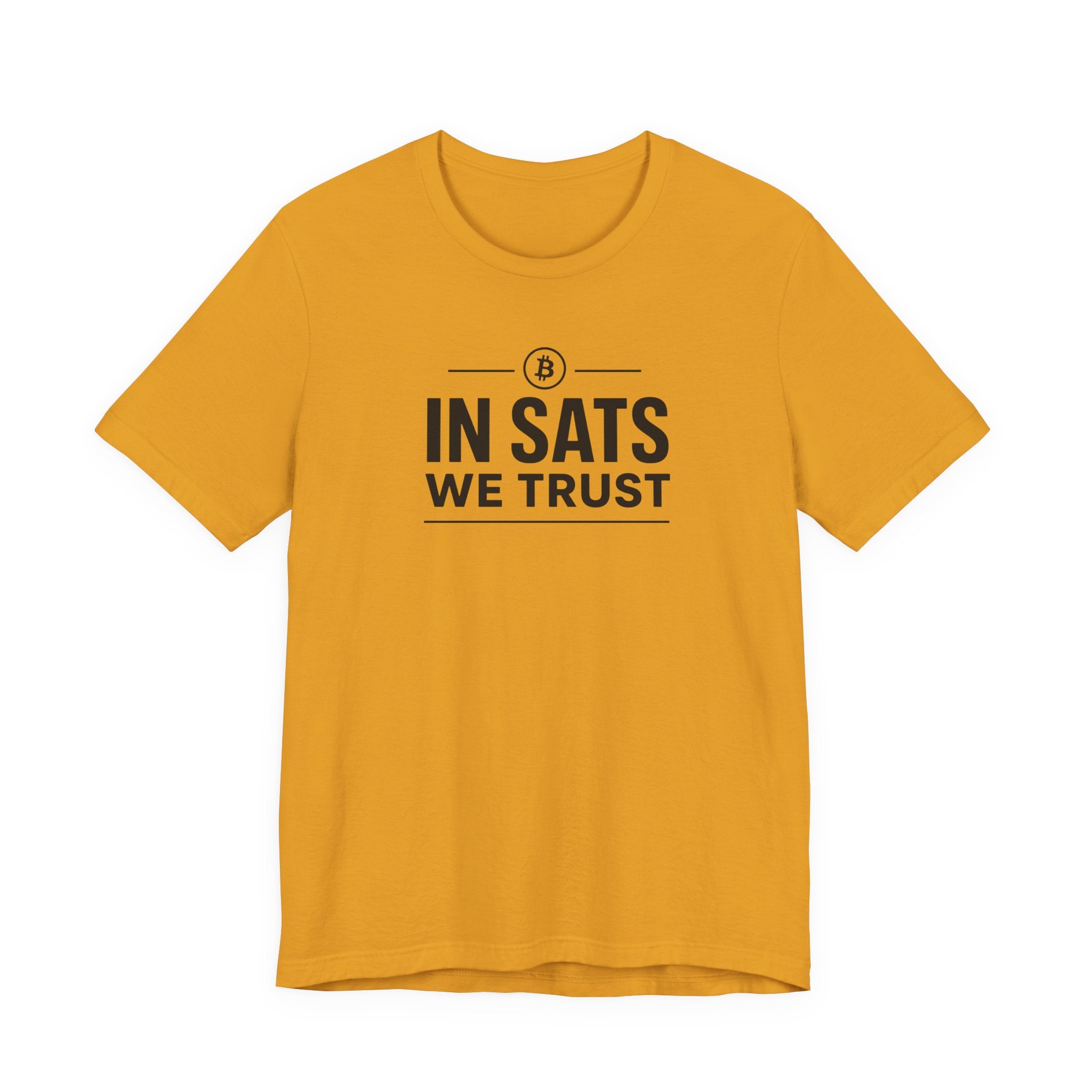 In Sats We Trust