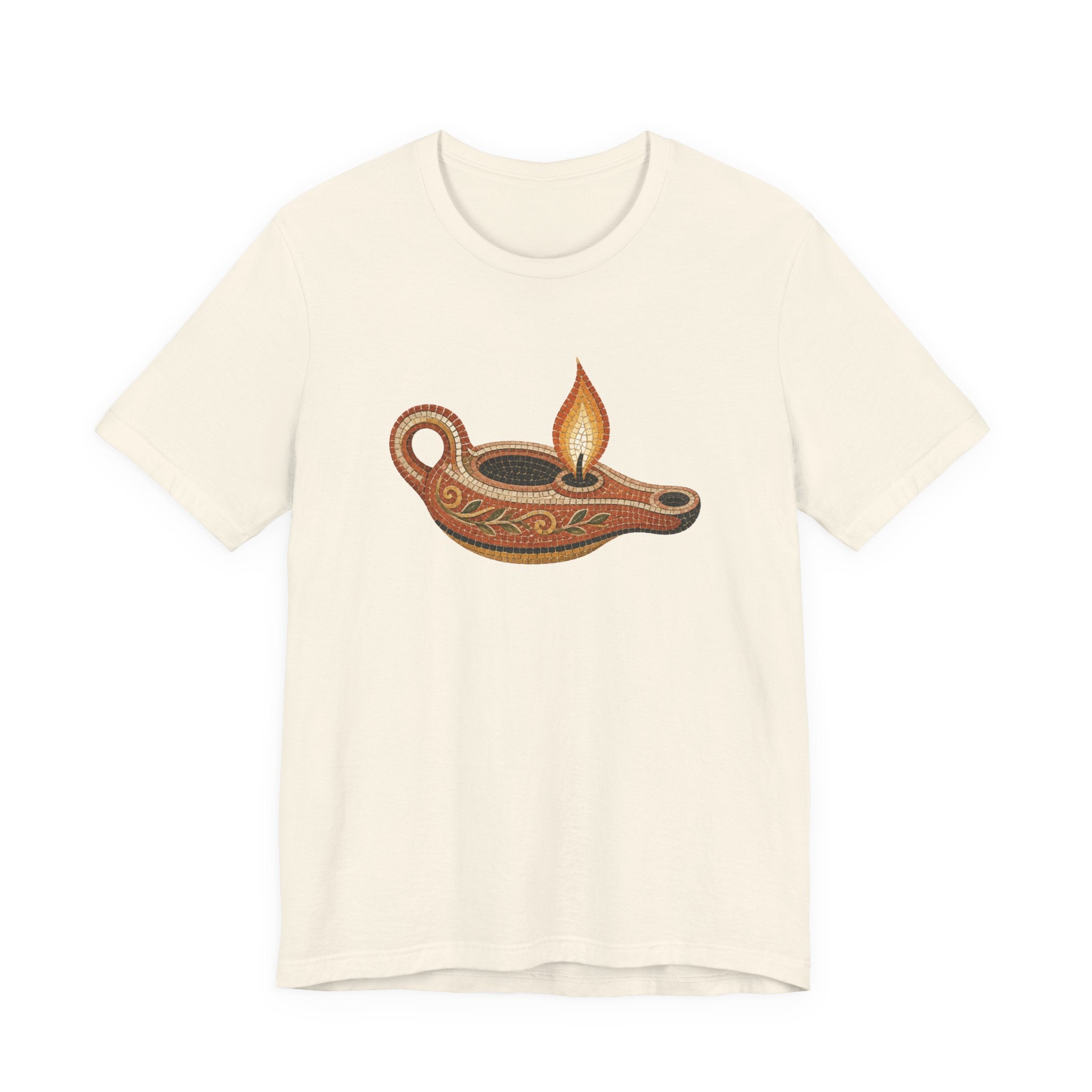 Roman Oil Lamp - Mosaic